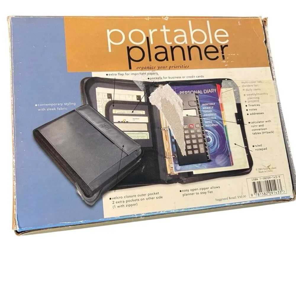 Portable Planner 2001 *New*